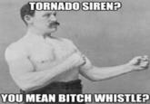 TORNADO SIREN? YOU MEAN BITCH WHISTLE?