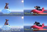 I dispense wisdom What is your wisdome A gaming laptop is only bad if you get a bad gaming laptop That's a good wisdom. made with mematic