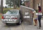 ANY CRIME MEDIA "IT WAS WHITE SUPREMACY" @GRANDOLDMEMES