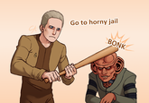 first ever star trek fanart and first ever fanart of any live action show i've done. i love them

<a href="https://www.deviantart.com/wolframclaws/art/DS9-bonk-874734914">on deviantart</a>