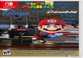 I made this meme in response to #MarioDoomsday and how I want him to survive his death day. Looks like Mario got a 9 - 5 job. I chose this scenario as I misheard someone at work asking someone else how good they are at “double bagging”. I thought I heard them say “double dash”.