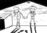 HEY! YOU'RE THE WEIRD ONE HERE, I'M A SUPERHERO! STAR, YOU'VE GOTTA PICK ME UP! IT'S A LONG STORY, BUT RIGHT NOW I'M STANDING IN A DARK ALLEY DRESED AS A SCHOOLGIRL CUFFED TO SOME WEIRDO. SHADNY PLEASE HURRY.
