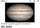That red dot can be bargaining point ebay IG PolarSaurusRex Planet Jupiter good condition $5,999