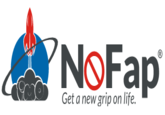 NoFap Logo NOFAP Get a new grip on life.