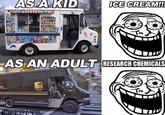 AS A KID ICE CREAM! AS AN ADULT RESEARCH CHEMICALS ups COST OM XEESETS