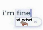 i'm fine el wiwi