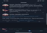 12:49 ull Tweet STAN TRAMP STAMPS @tramp... · 3m They were harassed by trolls spreading misinformation and forced to remove the sound from tiktok yup @lesmemes3 · 1m No l'm asking where they're located at. Like is the band from new York or So There's Pro something ili STAN TRAMP STAMPS @trampstampsfan Replying to @lesmemes3 @AidanlsPain and @trampstamps we are currently located in Tennessee. 12:49 AM · 4/15/21 · Twitter for iPhone Tweet your reply There's Σ