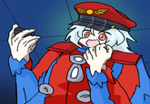 For Star Breaker (game: "100% Orange Juice", on Steam), you can not only get the red-blue dress, but also M.Bison's hat (Halloween 2016 accessory).
YES.