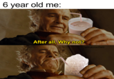 6 year old me: After all, Why not? u/macrocOsm
