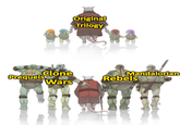 Original Trilogy Clone Prequels Wars Mandalorian Rebels