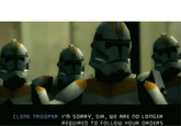Template CLONE TROOPER: I'M SORRY, SIR, WE ARE NO LONGER REQUIRED TO FOLLOW YOUR ORDER5.