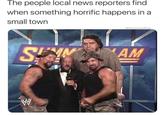 The people local news reporters find when something horrific happens in a small town @the atomic.elbow AM