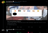 Eve Barlow @Eve_Barlow May 26 My latest for @tabletmag The Social Media Pogrom Add a comment The Social Media Pogrom Twitter will not free Palestine, but it will certainly make the world a more antisemitic place S tabletmag.com 2.7K 27 1.2K 1.2K Seth Rogen @Sethrogen · 21h 556 27 1.4K 15.9K