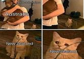 Upside-down memes Australia New Zealand New Zealand