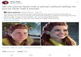 Omy_Chan @OmyChan2 Tell me you've never met a woman without telling me you've never met a woman ApexAlphaJ @ApexAlpha) · May 29 Isit me or Sony be making their lead female protagonist look masculine as hell.barely no curves or rough non feminine features.Unlike the average woman. Like *cough cough.TLOU2's Ellie.etc. Just saying #My2cents Pic from the game on the left, fan made on right. Hire fans lol Show this thread 4:33 PM - May 30, 2021 · Twitter for Android 275 Retweets 2,251 Likes