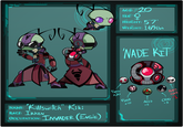 AGE: 20 SEX: HEIGHT: 57 WEIGHT: 165lbs NADE KIT FRAG x20 BLACK HOLE NAME: Killswitch Kiki RACE: RKEN OCCUPATION: 1NVADER (ENGIE FLASH x10 ACID CRYO x5 x3