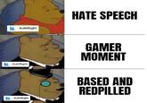 HATE SPEECH - AuthRight ukarvina 42 GAMER MOMENT - AuthRight BASED AND REDPILLED - AuthRight
