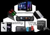 Bien Customization DODN CO TEDI Portability Uiving room TV friendly REPUdLIc OF GHRERS 05 TERRR SWITCH AD NINTENDO SWITCH NIM NI 室 華