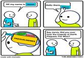Hi! my name is Jason Hello there, Jąson Say Jarvis, Did you ever hear the tragedy of Darth Plagueis The Wise? CHEATS FOR PS2 GAMES Jaşon CLONE NAMES PREQUELMEMES THEJENKINS COMIC made with mematic