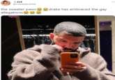 the sweater paws😭😭drake has embraced the gay allegations😭😭😭 EVE ... @YYANGXUEERR drake has embraced the gay the sweater paws allegations f fa à