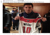 u/Nick_Argue 4 hours ago r/washingtonwizards · Posted by Wizards Bed 229 Breaking: Lionel Messi signs with the Wizards for the Vet Minimum MESSI 10 A Tip 100% Upvoted Award Share L Save Hide Report 23 Comments +