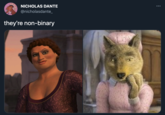 NICHOLAS DANTE @nicholasdante_ they're non-binary