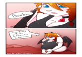 A redraw with my character in this --> https://knowyourmeme.com/photos/805272-sakuyas-breast-padding