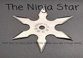 The Ninja Stan KOHGA 田 Post this to have your friends kow you are a huge weeb NINJA