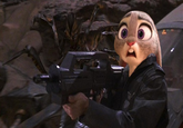 I think it's safe to say that this is definitely <i>way</i> past her pay grade.

Artist's Notes:

Someone told me to do another Judy hopps in movie crossover

Judy is the pilot Carmen Ibanez from Starship Trooper

So looks like Hopps is trying to Fight off the Arachnids while trying too save her enemy gone friend Gideon Grey

Starship Trooper is owned by Tristar and Zootopia is owned by Disney
