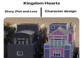Kingdom Hearts Story, Plot and Lore Character design