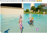 Someone giving lapdances at the MLK event in Fortnite a i i