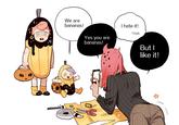 We are bananas! I hate it! -Trish Yes you are bananas! But I like it!