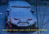 Jeep had never seen such b------- before