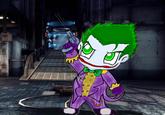 Chibi Arkham asylum Joker.