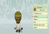 vineGoblin (No role) Make secret Edit Mii Makeup Wig Nintendo Switch system Delete