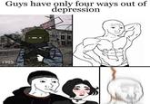 Guys have only four ways out of depression OHIHH 1995