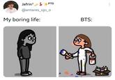 Jafrin7 PTD @antares_ojo_o My boring life: BTS: