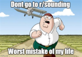 Dont go to r/sounding Worst mistake of my life imgflip.com