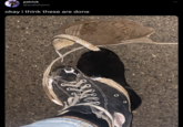 these shoes are ran through