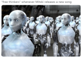 "free thinkers" whenever Mitski releases a new song