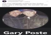 r/minnesotavikings u/Clamwizard · 5h • i.redd.it ... The man allegedly outed as the Zodiac Killer was a Vikings fan. No wonder we are cursed Gary Poste