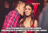 SO IN A PETERSONIAN SENSE, ITS TO ELEVATE ALTERNATIVE SEXUAL ARCHETYPES IN THE MARKETPLACE. THE FASTEST MARIO', BASICALLY imgflip.com