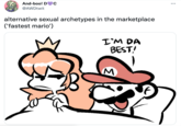 And-boo! D ... @AWDtwit alternative sexual archetypes in the marketplace ('fastest mario') I'M DA BEST!