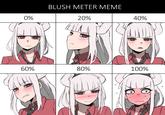 BLUSH METER MEME 0% 20% 40% 60% 80% 100%
