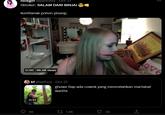 nickgirl @pantixxx - Oct 21 tiktoker: SALAM DARI BINJAI kuntilanak pohon pisang: ove 0:00 96.5K views kf @kafizzz · Oct 21 ghuwe tiap ada cowok yang merendahkan martabat wanita 0:12 5K 17 1.6K 66