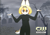 Serval from Kemono Friends bears resemblance to jack-o'-lantern, a common comparison made in memes