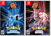 NINTEND o SWITCH. NINT ENDO SWITCH. E POKEMON BRILLIANT RP DIAMOND POKEMON TM RATING PENDING AÚN SIN CALIFICAR RATING PIENDING AÚN SIN CALIFICAR SHINING RP PEARL ESRB ESRB