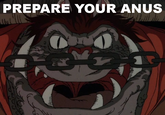 PREPARE YOUR ANUS