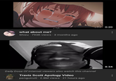 0:20 Ma.. what about me? Shizu · 793K views · 3 months ago 8:34 Daily Dose Of Internet viewers also watch this channel Travis Scott Apology Video penguinz0 · 2.8M views · 21 hours ago BEEF **TOSTE