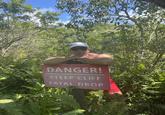 DANGER! STEEP CLIFF FATAL DROP